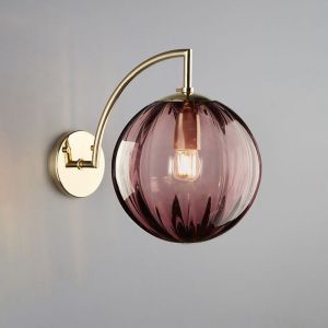 China Modern Led Wall Lamp Nordic Glass Ball Wall Lamps For Living Room Bedroom Home Bedside Wall Light(WH-OR-244) on sale