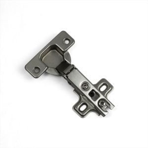 Full Overlay Nickel Plated Kitchen Cabinet Hinge 45mm