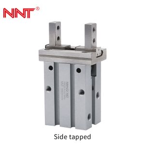 Clamping Parallel Pneumatic Gripper High precision 0.01mm-0.02mm