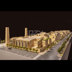 1/100 Riyadh BASO Office Building Model