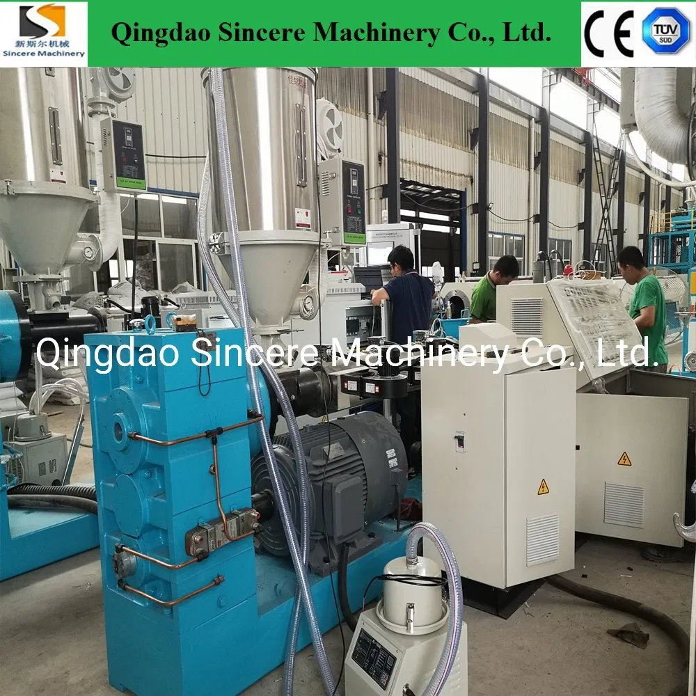 PP PE PVC PA Recycling Granulation Machine PP PE Film Pelleting Granules Making Machine