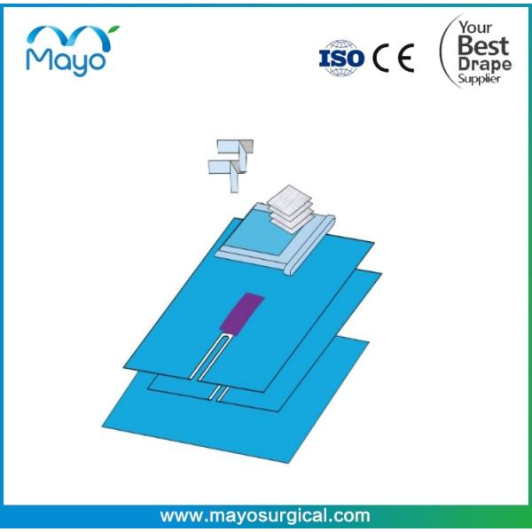 CE Medical Consumable Neck Surgical Drape Pack With Gown