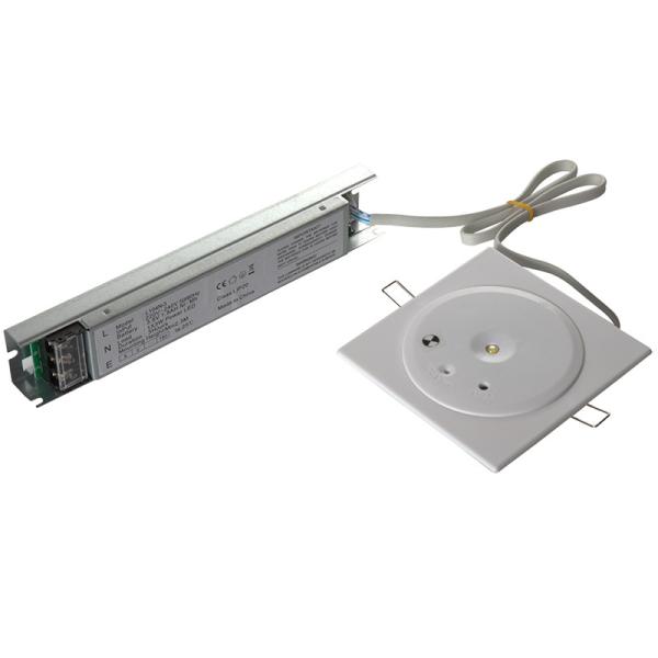 Buy IP20 Ceiling LED Emergency Light Downlight 1*1W SMD at wholesale prices