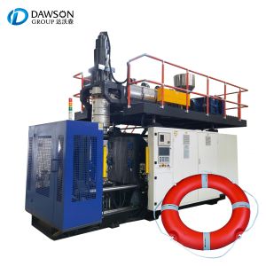 Accumulation Extrusion Blow Molding Machine PLC Plastic Life Buoy