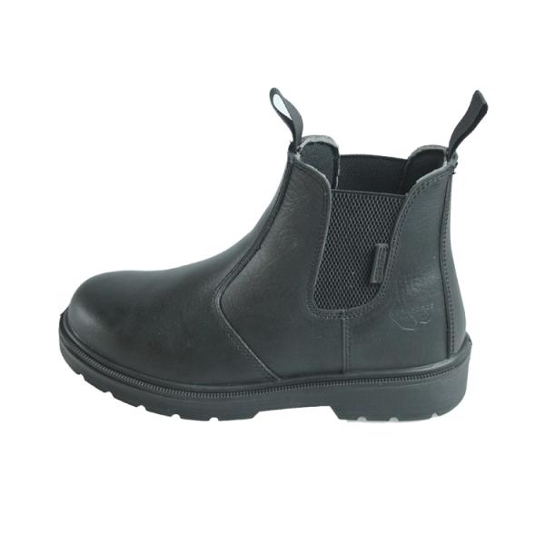 Shengjie Breathable Steel Toe Safety Shoes With Slip Resistant Rubber Sole Leather Work Goodyear Safety Shoes