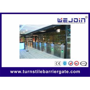 Intelligent Flap Barrier with 304 Stainless Steel Housing and Bidirectional