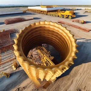 Smooth Finish Agricultural Machine D4 Sprocket for PC120-5 Undercarrige Sprocket