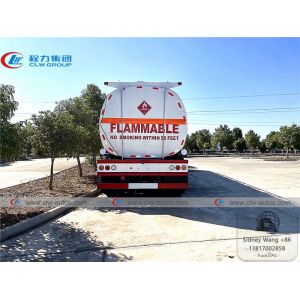 Tri Axle 46000 Liters 35T 40T Diesel Delivery Truck Semi Trailer