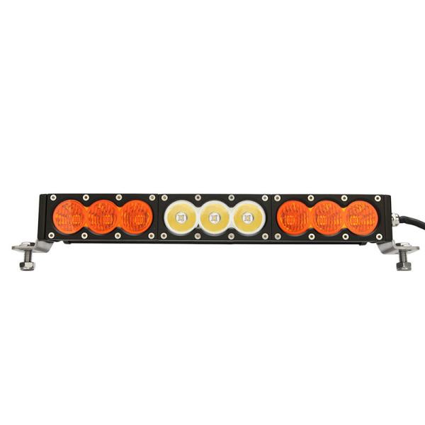 Amber& White offroad led light bar 10W Cree PC lens DHCB-L90SDC