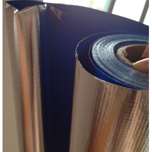 Tear Resistant Radiant Barrier Foil Insulation , Perforated Radiant Barrier