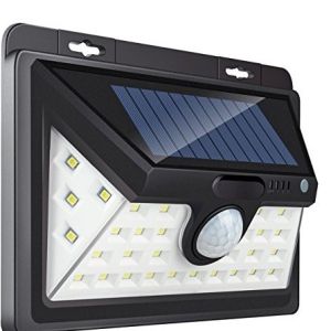 Quality 1.2W Polycrystalline Silicon Solar Sensor Outdoor Wall Light with 36LEDS for sale