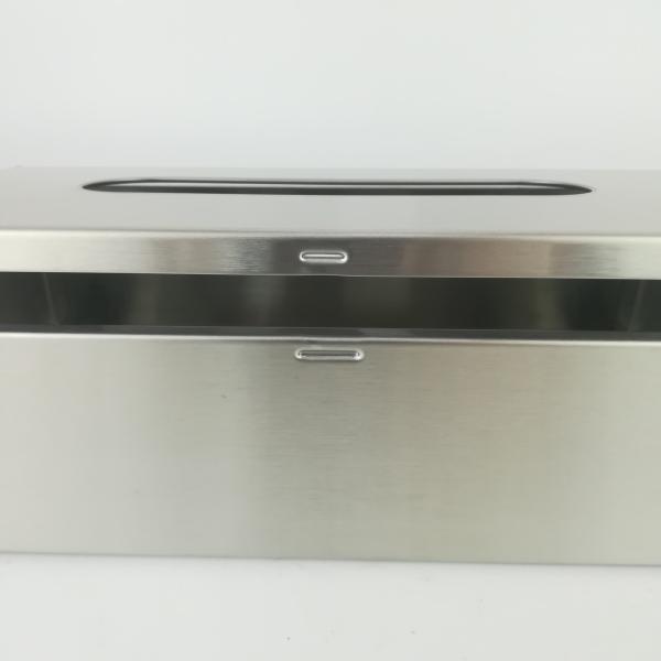 Eco - Friendly Toilet Roll Storage Box Freestanding Use For Bathroom Vanity Countertops