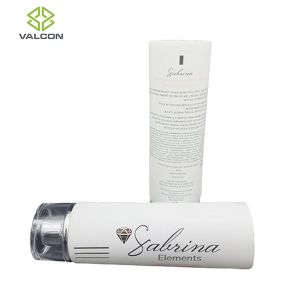 Customized Empty Lotion Tubes , Moisturiser Plastic Tube Containers Acrylic Cap