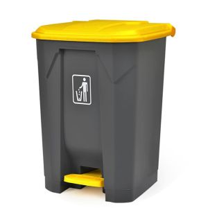 Plastic Hygienic Hands Free 45L Foot Pedal Waste Bin