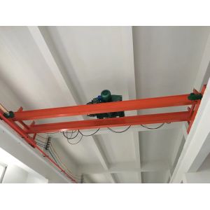 China's high quality and low price light 2 tons double beam bridge crane, simple