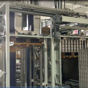 Fully Automatic High Speed Full Can Depalletizer Filled Cans Depalletizer