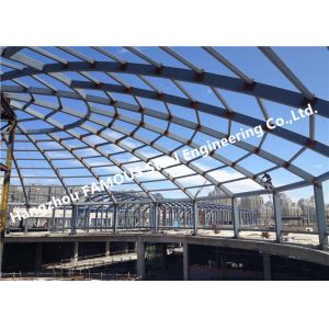 Coal Storage Bunker Domes Roofing Structures For Cement Lignite Clinker Gypsum