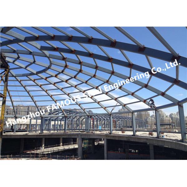 Coal Storage Bunker Domes Roofing Structures For Cement Lignite Clinker Gypsum