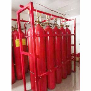 Quality IG100 Inert Gas Fire Suppression System Cylinder Volume 70L - 90L Enclosed Flooding for sale