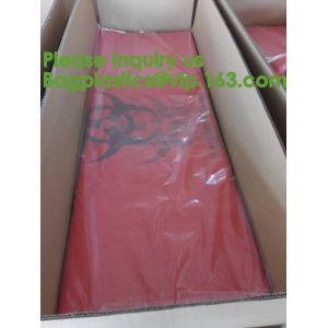 Yellow Bags Danger Biological Hazard,Biological Hazard Clipseal Bag,Biohazard