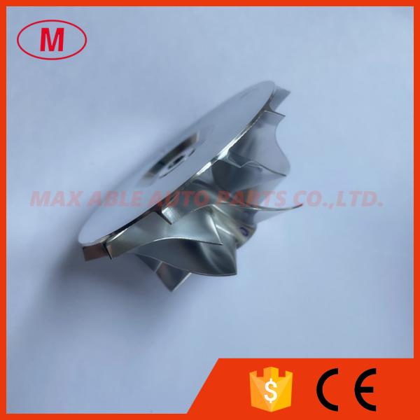 CT26 53.11/71.00mm 6+6 Blades Turbocharger aluminum 2618/milling/billet compressor wheel