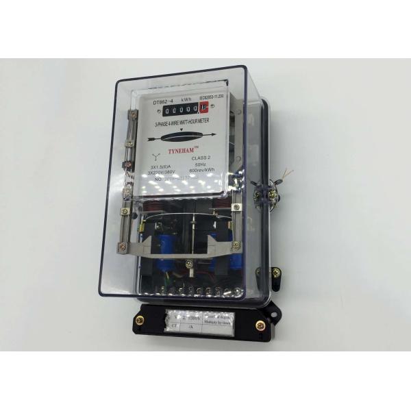 Buy Counter Display Electromechanical KWH Meter With Black Cover Direct Connect at wholesale prices