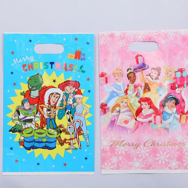 Stylish Die Cut Handle Plastic Bags 15x25cm Foldable Lightweight Plastic Carrier Bags