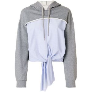 Custom Tie Front Hoodies Sweatshirts For Women