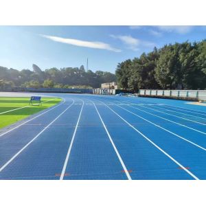 Standard Athletic Running Tracks With Smooth Surface And UV Resistance