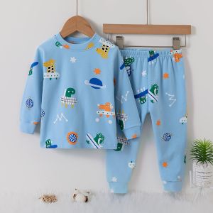Quality Printed Pattern Kids Winter Night Suits fantasy Winter Matching Pajamas for sale