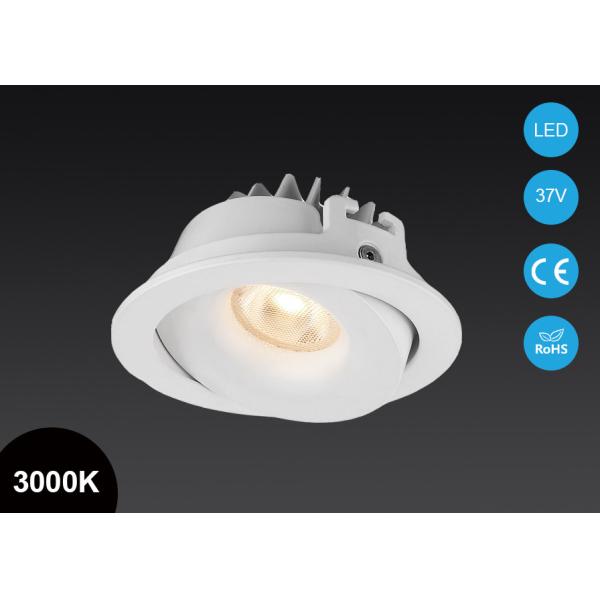 Buy IP54 7W Adjustable Ceiling Lighting Round LED Recessed Downlight Dimmable at wholesale prices