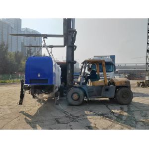 Quality Vertical/Horizontal Reach 150/600m and 50m3/h Output HBT50.13.129RS Concrete Trailer Pump for Your Construction Needs for sale