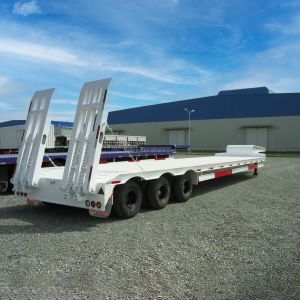 Fixed Gooseneck FGN Low Bed Semi Trailer 60 Ton