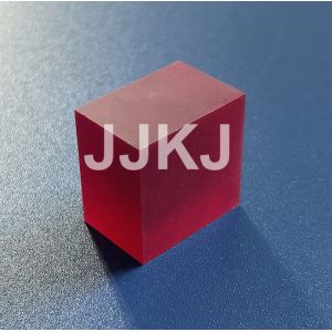 Optical Al2O3 Crystal Ruby Customized Synthetic Ruby Crystal Laser