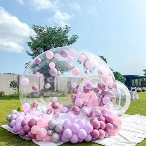 Outdoor Party Inflatable Transparent Igloo Tent Rental Clear Bubble Dome Tent