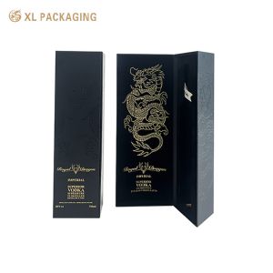 Magnet Gold Foil Wine Box