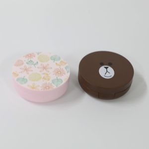 Circular Diy Empty Cushion Foundation Case , Empty Cosmetic Jars 15g