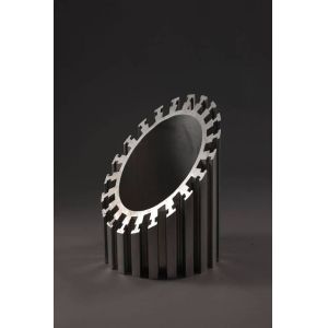 6061 T5 Circular Shape aluminum extruded profiles / LED Aluminum Heatsink