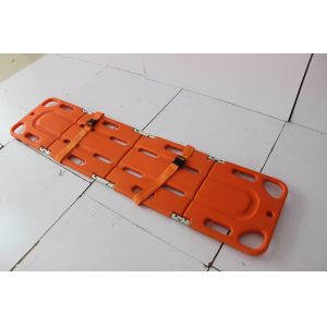 1.91M Foldable Spine Board, Fire Rescue Plastic Stretcher, Swimming Rescue