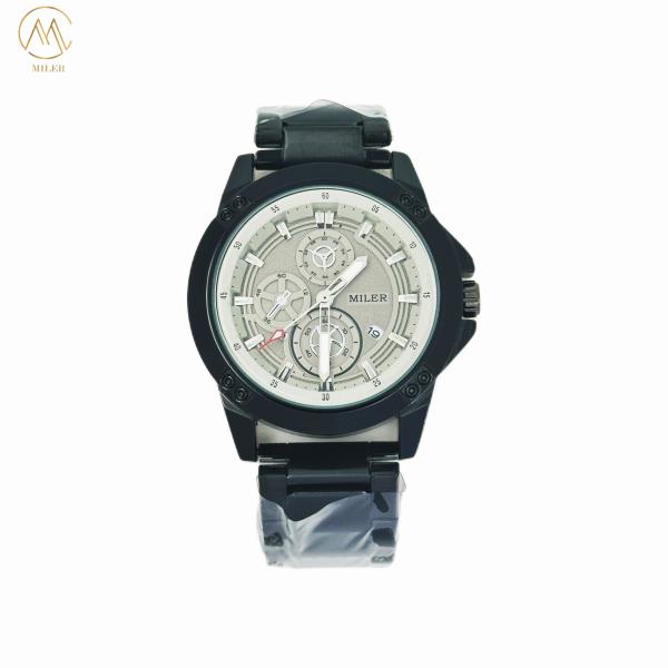 Buy MILER Fashion Business Mens Watches Luxury Quartz Watch 3ATM Waterproof With Date Wristwatch Reloj at wholesale prices