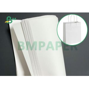 High Tension Strength 90GSM 120GSM White Kraft Paper 95cm 100cm In Reels
