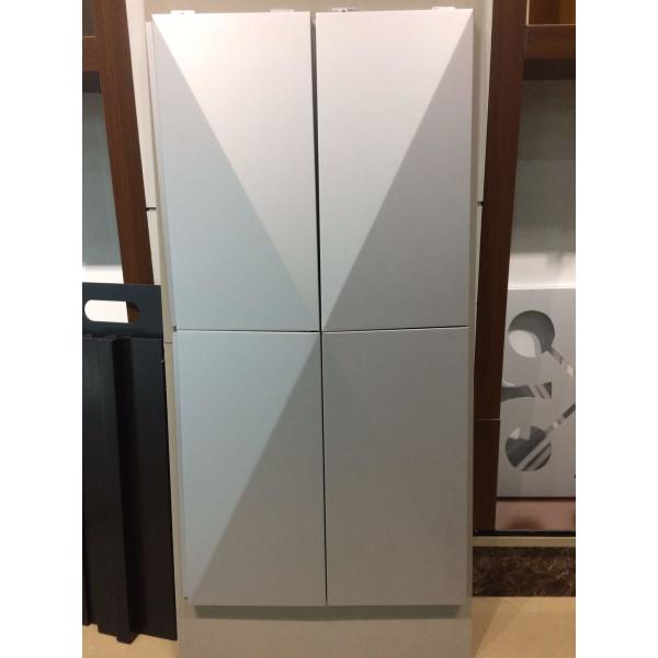 Buy Artistic Design White Aluminum Panel Curtain Wall PVDF Coating ACP at wholesale prices