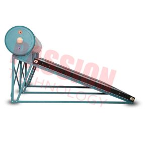Integrated Pressurized Solar Power Hot Water System Copper Aluminum Blue