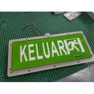 Quality Explosion Proof Emergency Exit Sign Light – Wide Voltage Range 90-300V | Safe &amp; Durable for Hazardous Locations for sale