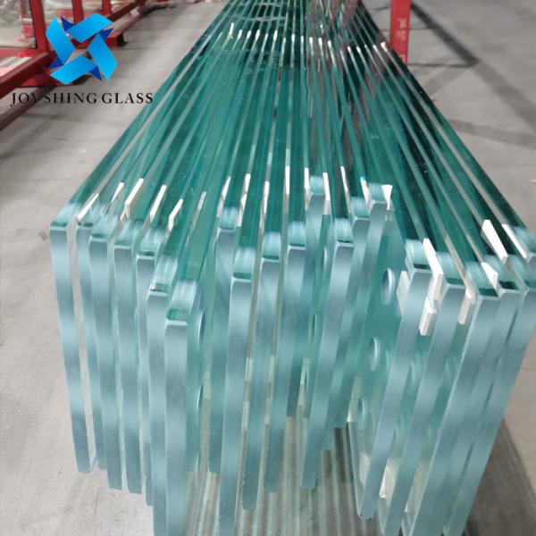 Buy 6mm 8mm 10mm Super Clear Tempered Glass For Railings at wholesale prices