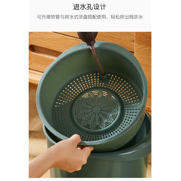 Indoor Office Drawing Room Round Waste Segregation Plastic Dustbin