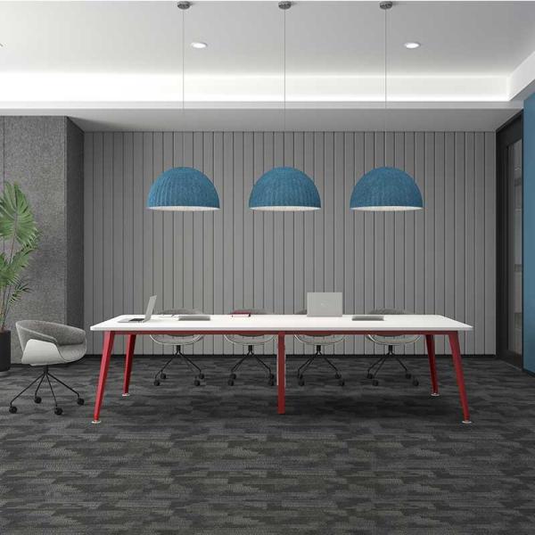 White Commercial Office Desk Furniture Modular Office Table For Workstations