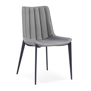 China 46cm Black Painted Dining Chairs on sale