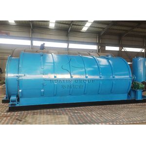10 Tons Waste Plastic Pyrolysis Plant , Batch Waste Tire Pyrolysis Plant