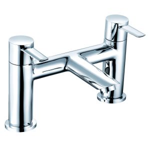 Brass Bath Shower Mixer Faucet Double Handles For Bathroom T8824